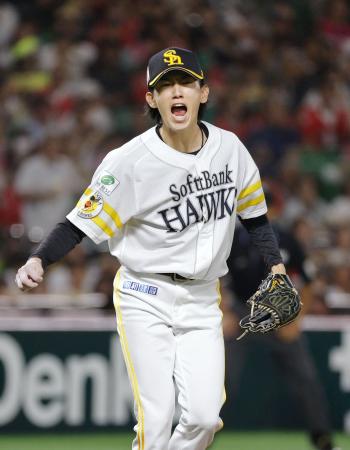 　７回無失点で４勝目を挙げたソフトバンク・大津＝みずほペイペイドーム