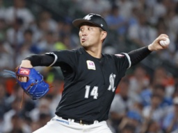 　西武戦に先発したロッテ・小島＝ベルーナドーム