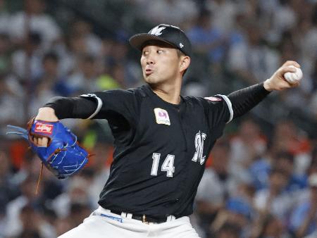 　西武戦に先発したロッテ・小島＝ベルーナドーム