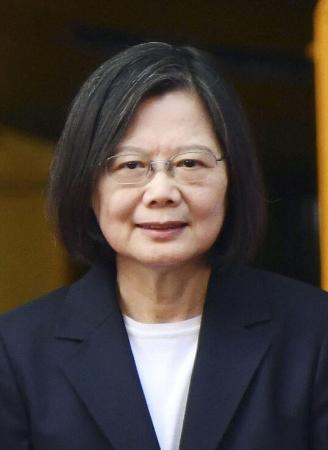　台湾の蔡英文前総統