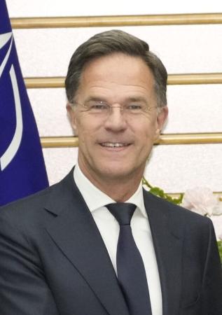 　ＮＡＴＯのルッテ事務総長＝４月