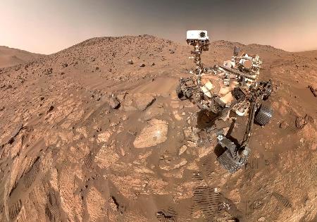 　ＮＡＳＡの火星探査車（ＮＡＳＡ提供）