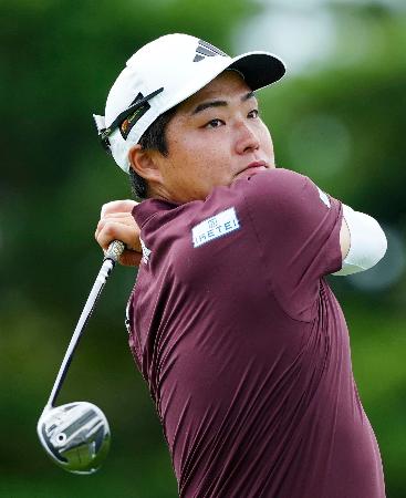 　第２日、通算８アンダーで日本勢トップの２位につけた吉田泰基＝ジャック・ニクラウスＧＣ（共同）