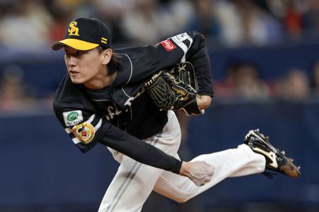 　６回無失点で５勝目を挙げたソフトバンク・大津＝京セラドーム