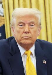 　トランプ米大統領（ゲッティ＝共同）