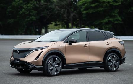 　日産自動車の電気自動車（ＥＶ）「アリア」