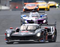 　第７戦決勝で８位のトヨタ７号車＝富士スピードウェイ
