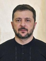 　ウクライナのゼレンスキー大統領（ゲッティ＝共同）