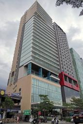 　ベトナム中部ダナンに開業した「プリンスホテル　ダナン」＝６日（共同）