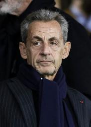 　フランスのサルコジ元大統領（ゲッティ＝共同）