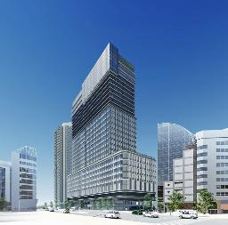 　２０２９年度に建て替え予定の神戸市役所本庁舎２号館のイメージ（同市役所のホームページから）