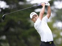 　第１日、３アンダーで暫定首位の長野泰雅＝日光ＣＣ
