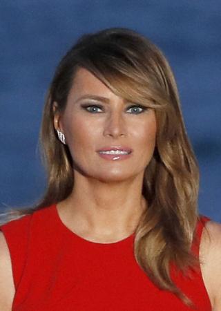 　トランプ米大統領の妻メラニアさん