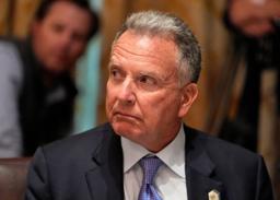 　米国のスティーブ・ウィットコフ中東担当特使＝１７日、ワシントン（ＡＰ＝共同）