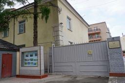 　モンゴル・ウランバートルにある北朝鮮大使館＝２０２４年６月（共同）