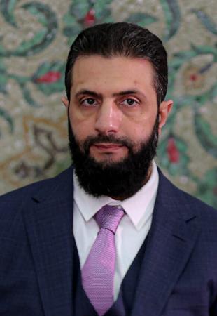 　シリアのシャラア暫定大統領（アナトリア通信提供・ゲッティ＝共同）