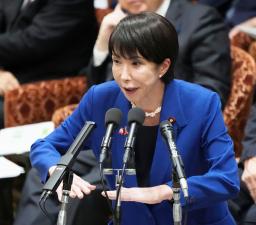 　衆院予算委で答弁する高市首相＝７日午後