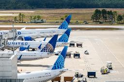 　米テキサス州ヒューストンのジョージ・ブッシュ・インターコンチネンタル空港（ゲッティ＝共同）