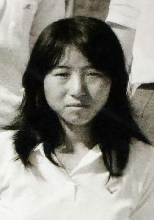 　安福久美子容疑者（高校の卒業アルバムから）