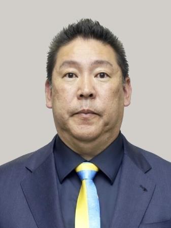 　立花孝志容疑者