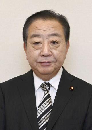 　立憲民主党の野田佳彦代表