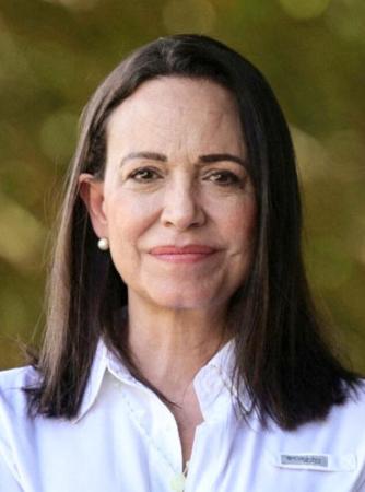 　マリア・コリナ・マチャド氏（ロイター＝共同）