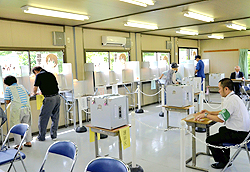 「西会津町長選」期日前投票始まる　21日投開票