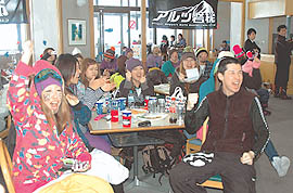 アルツ磐梯でバンクーバー冬季五輪応援イベント